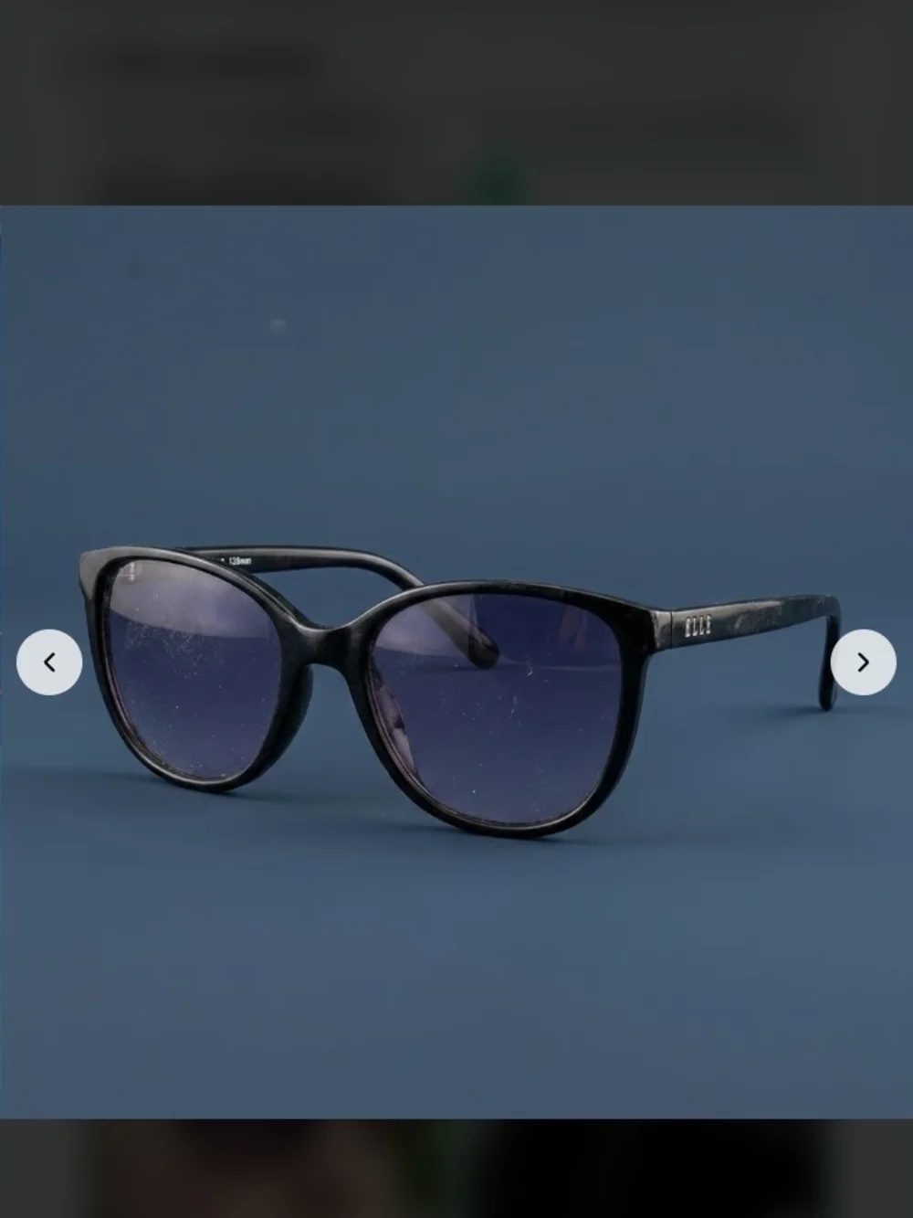 Elle Black Women's Cat-Eye Sunglasses